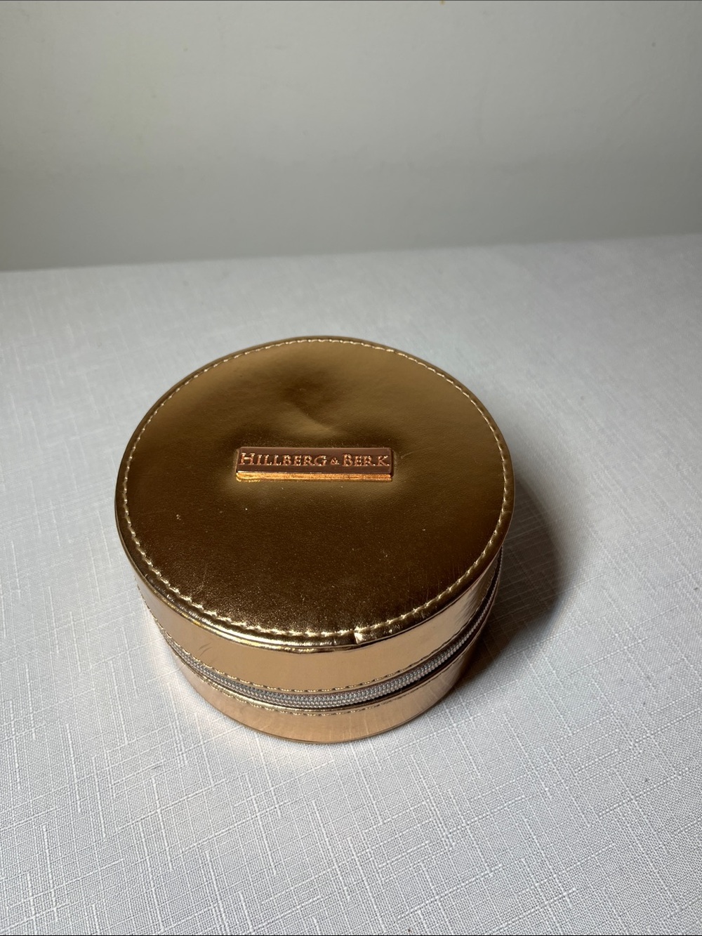 Hillberg & Berk Metallic pink Travel Jewelry Case
NEW